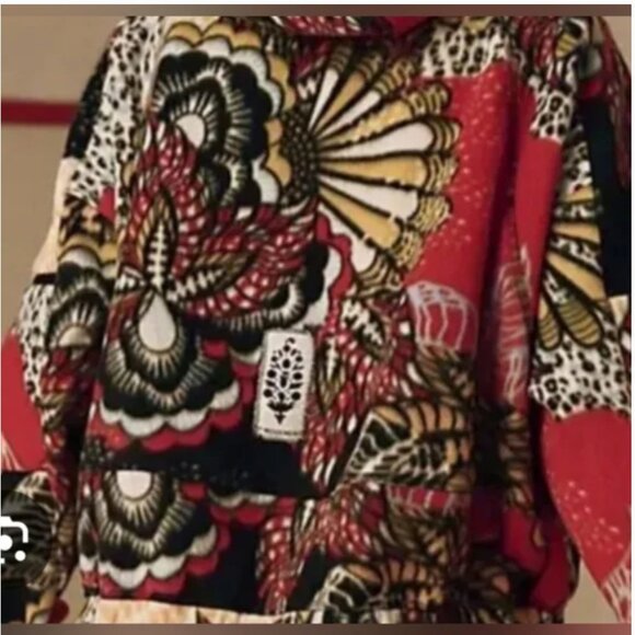 Free People NWT Movement Wild and Free Fleece Pullover Hooded 1/2 zipper size S - Picture 3 of 8